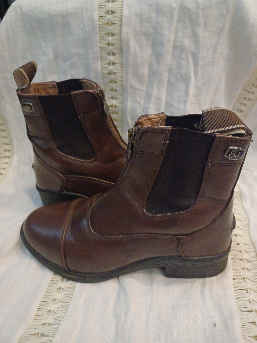 Ovation Quantum Zip Paddock Boots